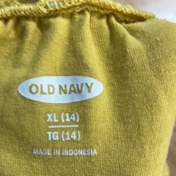 Clearance Old Navy mustard top - Picture 3 of 4
